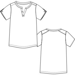 Patron ropa, Fashion sewing pattern, molde confeccion, patronesymoldes.com T-Shirt 3014 MEN T-Shirts